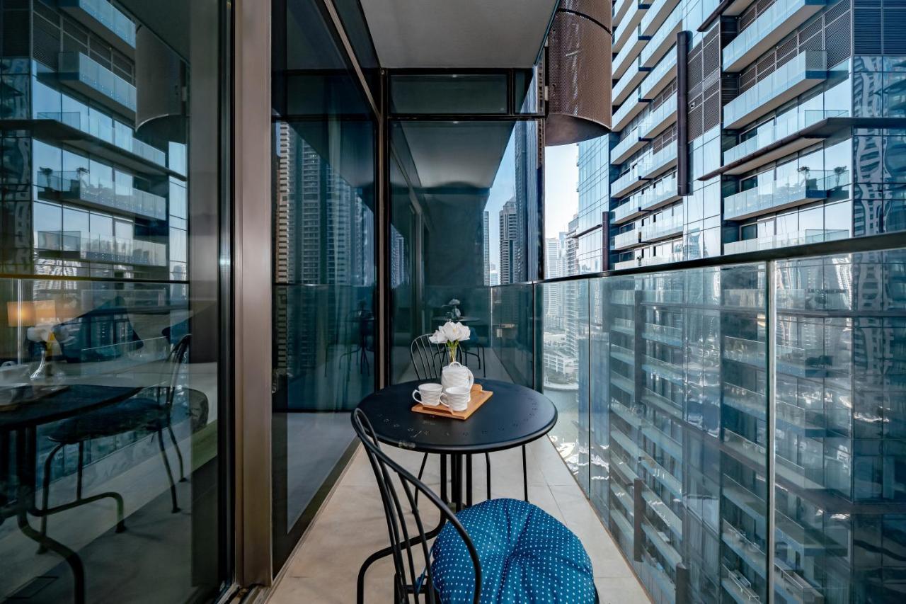 Higuests - Unique Studio With Stunning Panoramic Marina Views Dubai Buitenkant foto